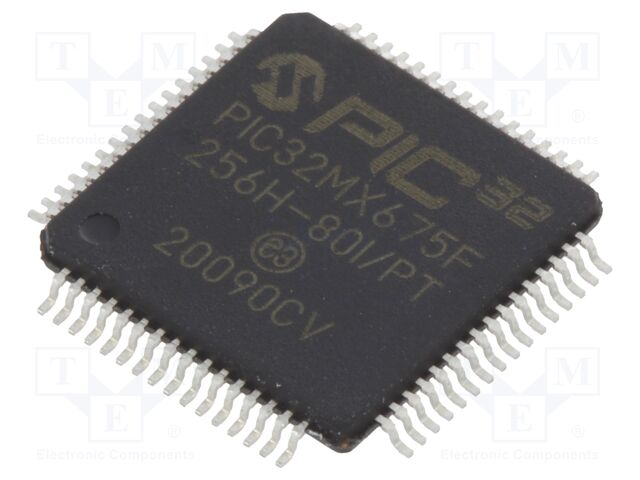 PIC32MX675F256H-80I/PT