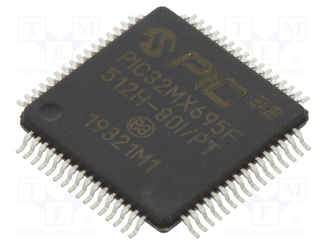 PIC32MX695F512H-80I/PT