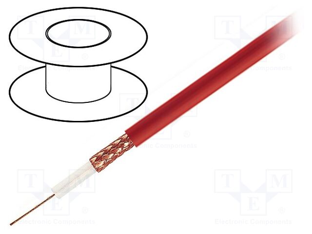 RG59 FLEX RED