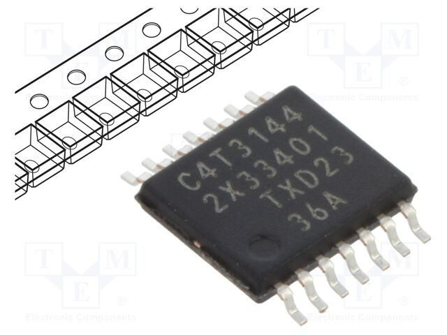 74LVC4T3144PWJ