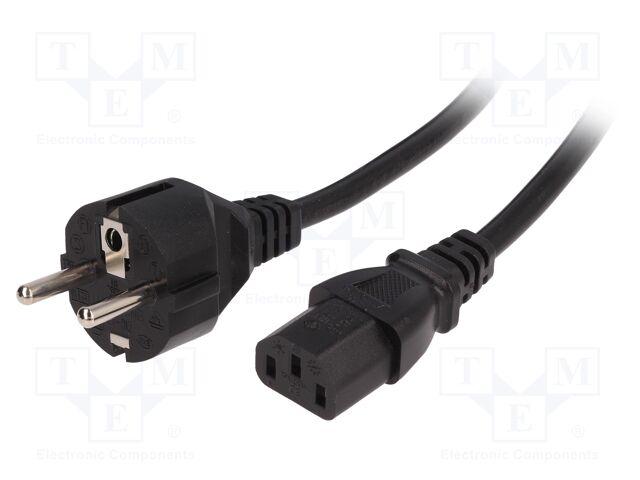 LT-312+501 H05VV-F 3X1.0 BLK 1.5M