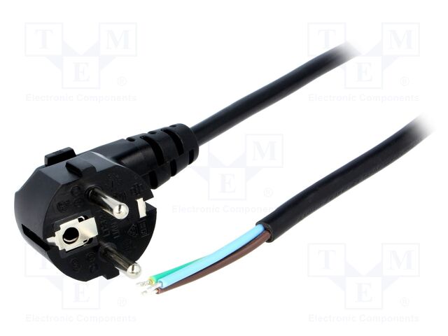 LT322 H05VV-F 3X1.0 2.5M BLK