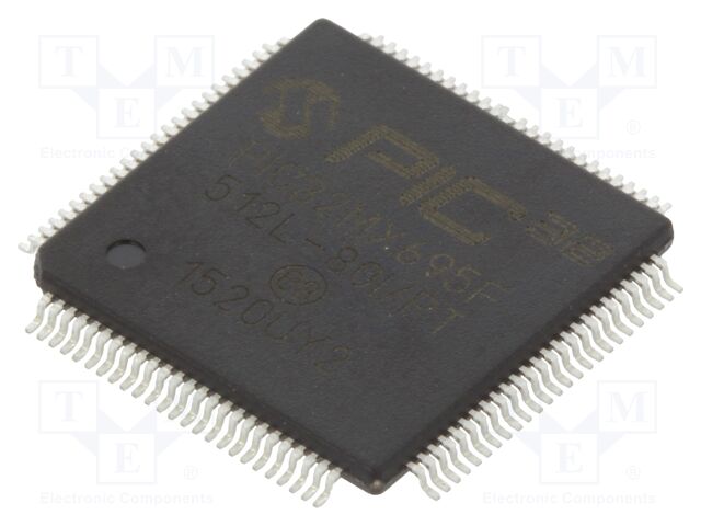 PIC32MX695F512L-80I/PT