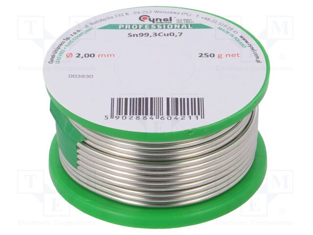 SN99,3CU0,7-BT 2.00 250G