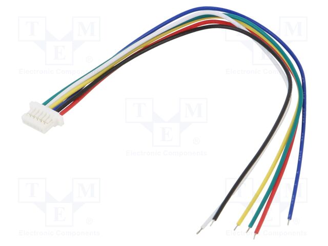 6-PIN FEMALE JST SH-STYLE CABLE 12CM