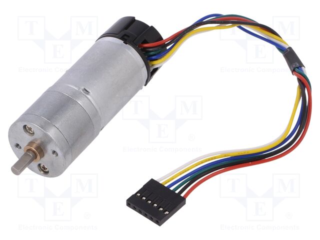 75:1 METAL GEARMOTOR 25DX69L MM LP 12V W
