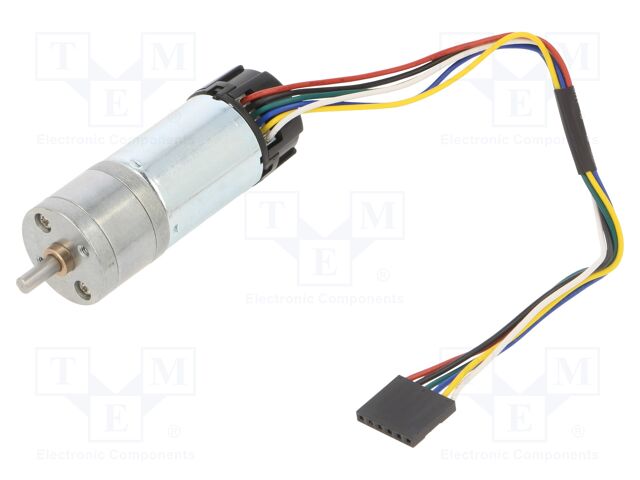 34:1 METAL GEARMOTOR 25DX67L LP 6V 48 CP