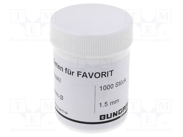 1000 RIVETS 1.5MM