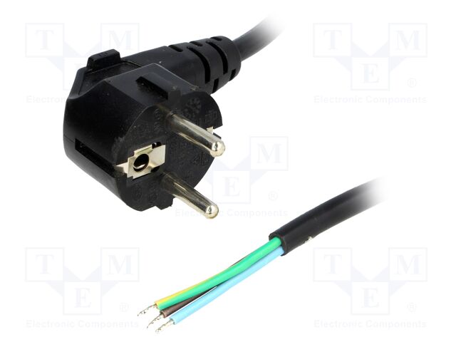 LT322 H05VV-F 3X1.0 1.8M BLK