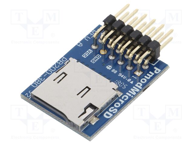 PMOD MICROSD: MICROSD CARD SLOT