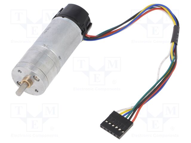 47:1 METAL GEARMOTOR 25DX67L MM HP 6V WI
