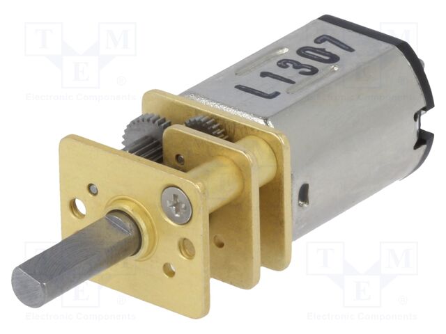 15:1 MICRO METAL GEARMOTOR LP 6V EXT.MOT