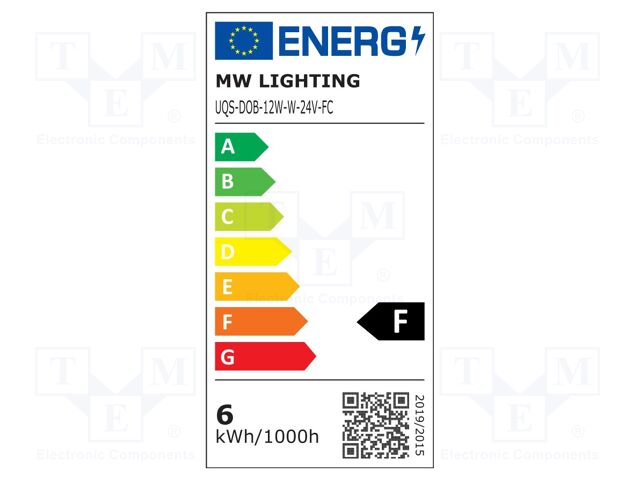 UQS-DOB-12W-W-24V-5M-FC